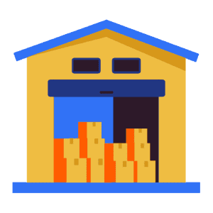 warehouse icon, singapore house movers